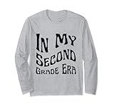 Photo Gallery in my 2nd grade era divertente back to school citazione maglia a manica Photo Gallery in my 2nd grade era divertente back to school citazione maglia a manica