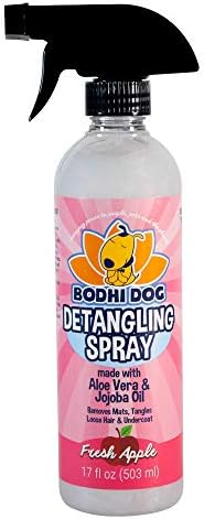 New All Natural Apple Detangling Spray