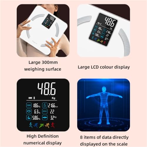 Báscula digital inteligente Ultra-Precision para baño miniatura 2
