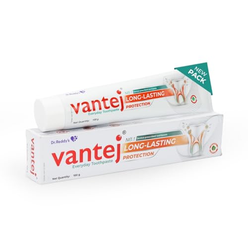 Image of Vantej Dr. Reddy's Toothpaste For Sensitive Teeth | Extra Foaming Action With Refreshing Flavor For Everyday Use | Toothpaste Combo Pack Offer | 100G X 3