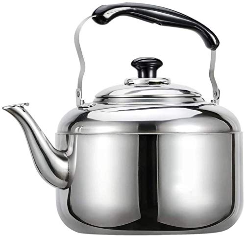 Teapot Whistle en acier inoxydable durable grande capacité 3L