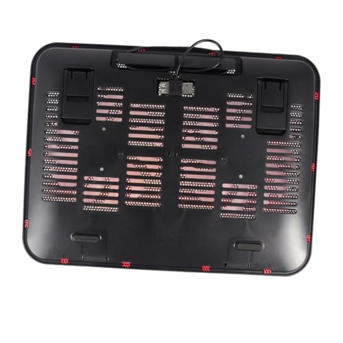 Base enfriadora para laptop con doble ventilador silencioso USB miniatura 3