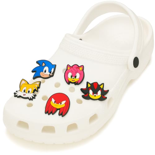 Image of BABOLE 5 Pcs Pack Shoe Charms For Decoration Clogs Sandels Multicolour