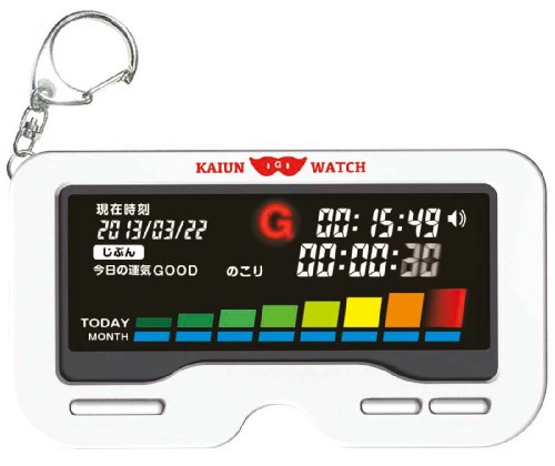 タカラトミー 開運シリーズ ゲッターズ飯田の開運ウオッチ ホワイト 電子玩具 価格比較 価格 Com