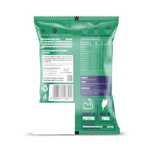 Image of Happilo Premium Jumbo Fox Nuts (Phool Makhana) 100g (Pack of 2) | Lotus Seeds, Gorgon Nuts, Puffed Kernels, Hand-Picked