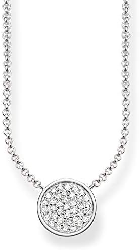 Thomas Sabo Collier Zircone Trasparente da Donna Argento 925 Thomas Sabo Collier Zircone Trasparente da Donna Argento 925
