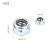 METALLIXITY Hex Lock Nut Fasteners(3/16