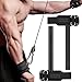 Wrist Straps for Weightlifting Deadlifting, (Black)