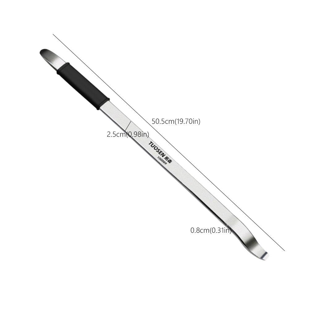 Palancas de cuchara de neumáticos de 19.7 pulgadas, barra de palanca de cucharas de neumáticos resistentes, herramienta profesional de cambio de neumáticos para instalar y quitar y reparar neumáticos