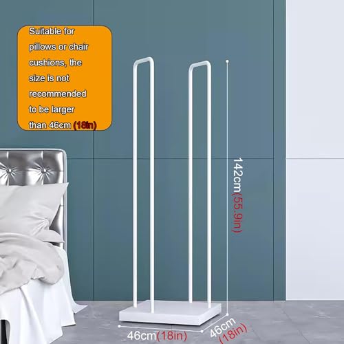 Estante de almacenamiento para almohadas, soporte de cojín rodante para tienda minorista, dormitorio, sala de estar con ruedas