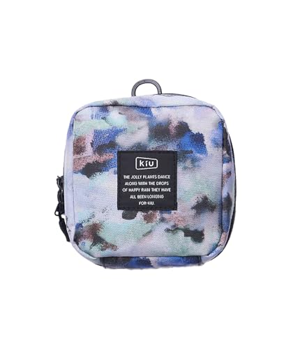 KiU キウ ウォーターリペレントスクエアポーチ WATER REPELLENT SQUARE POUCH 防水 撥水 化粧 コスメ ガジェット ポーチ 旅行 トラベル シンプル おしゃれ かわいい ユニセックス メンズ レディース アーバンヘイズ K543-644
