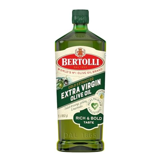 Bertolli Extra Virgin Olive Oil- 100% Natural and Cold Extracted- Perfect for Salad, Dips, Marinade- Italian Brand World no 1- From the makers of Figaro- 1L