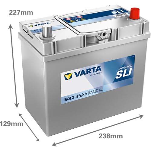 VARTA B32 Batteria Per Autovettura - Ricambio Affidabile E Facile Da Installare | Codice 4016987119648 - Foto 8