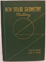 New solid geometry, B0007ELCXI Book Cover