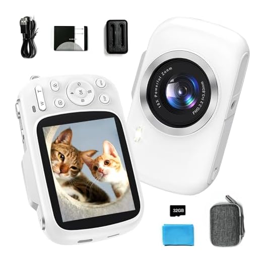 Fine Life Pro Digitalkamera 4K 64MP Kompaktkamera