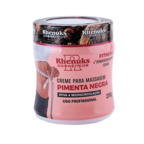 Creme Gel Pimenta Preta Redutor Medidas Celulites Estrias Queimador De Gordura
