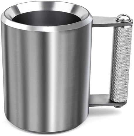 Mug,22LB/ 10KG Stainless Steel Cup,Super Dumbbell Fitness Sports ...