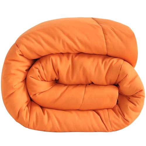 Image of NTBAY King Down Alternative Comforter, 104 x 90, Orange