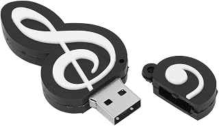16GB USB 2.0 Flash Drive - Novel Music Note Design U Disk for Data Storage and Transfer, Plug and Play for Windows and Other Systems
