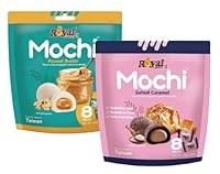 Royal Family Mochi 2er-Set: Salted Caramel & Peanut Butter (2x120 g) Reiskuchen mit cremiger Füllung – zart, süß & köstlich. Ideal als Dessert oder Snack