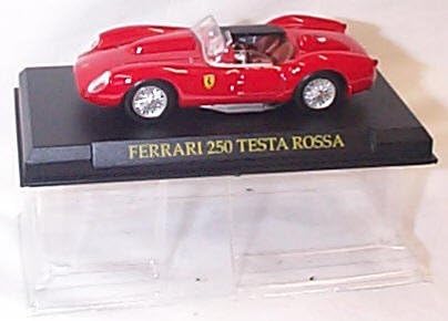 ixo red ferrari 250 tessa rossa car 1.43 scale diecast model
