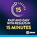 BinaxNOW COVID-19 Antigen Self Test, 1 Pack, 2 Tests Total, COVID Test With 15-Minute Results Without Sending to a Lab, Easy to Use at Home