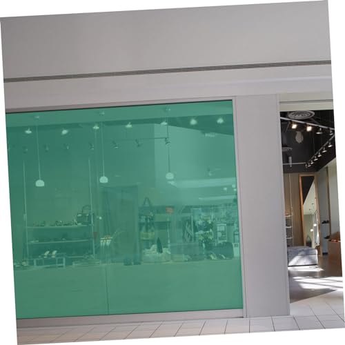 Vinilo decorativo para ventana Vaguelly 200x45cm verde miniatura 6