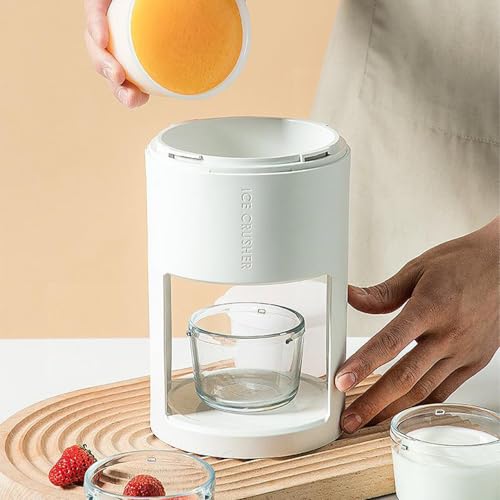 Picadora de hielo manual compacta para evitar atascos y limpiar menos 5