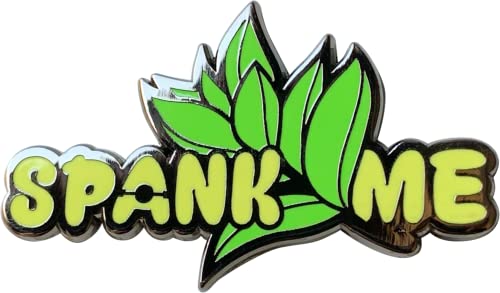 Funny Bartender Enamel Pins for Aprons, Jackets, Backpacks and Purses, Shirt and Suit Lapels, Button Badges Brooch Fashion Jewelry (Spank Me)