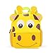 JINYJIA Tierischer Kinderrucksack, Leichter Mini Babyrucksack, Kindergartenrucksack, Niedliches Cartoon-Thema, für Kinder von 2-5 Jahren, für Jungen und Mädchen (Giraffe)