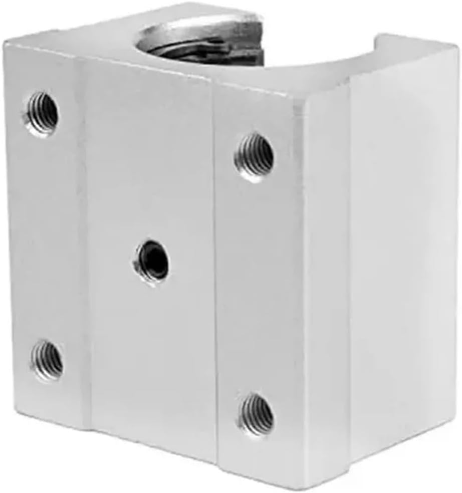 8PCS SBR16UU Aluminum Slide Block Bearing Linear Motion Guide Rail CNC Router Mill DIY Parts