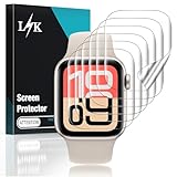 LϟK 6 Pack TPU Screen Protector for Apple Watch 40mm SE 3 /SE Series 6/5/4 - Anti Scratch No Bubbles [Touch Sensitive] Upgrade Flexible HD Film for iWatch 40mm 2025