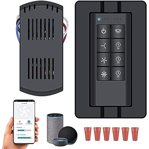 Breeze Bay Smart WiFi Universal Ceiling Fan Remote Control Kit Cover