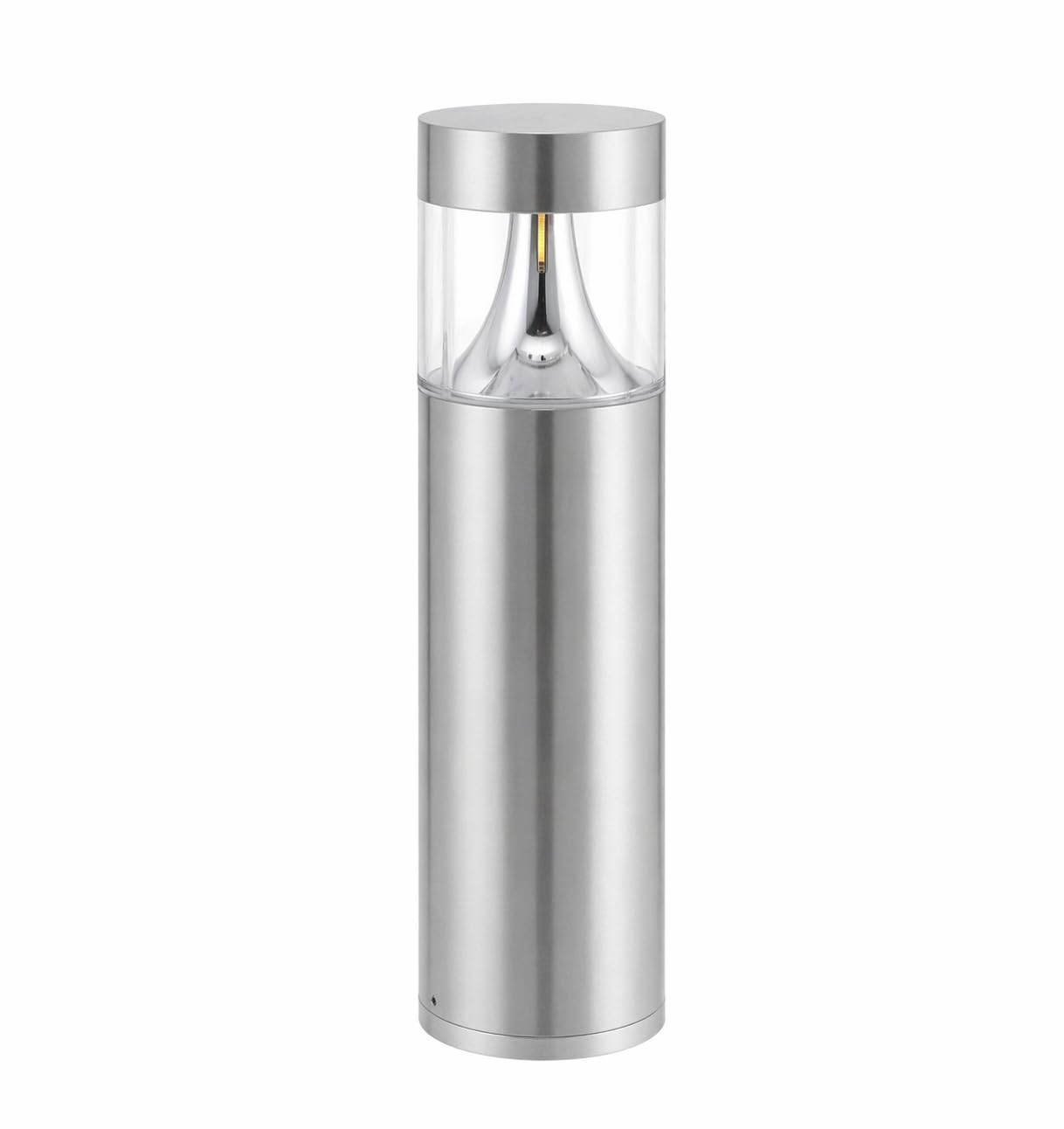 Generico Lampada da Palo LED da Esterno IP65, 7.2W (PL 130), Alluminio con Policarbonato, 140°, Altezza 30 cm, Luce per Giardino, Vialetti e Cortile