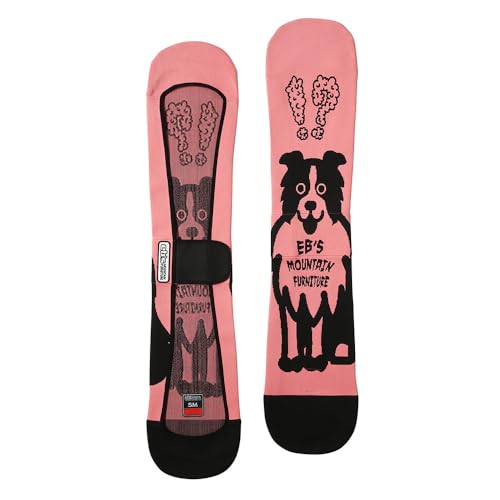 25-26 �X�m�[�{�[�h�j�b�g�J�o�[ eb's 4500322 DOG �X�m�{ �j�b�g�P�[�X �h�b�O �X�m�[�{�[�h �\�[���J�o�[ ��� ebs 2025 2026 (3_PINK, SM�i138?150cm�j)