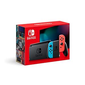 Nintendo Switch™ with Neon Blue and Neon Red Joy‑Con™ (Renewed)