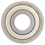 10PCS 6201Z Deep Groove Ball Bearing Shielded Steel Ball Bearings for High RPM Motors Power Tools Machinery and Industrial Applications