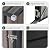 Aoxun Outdoor Storage Cabinet Shed - Vertical Cabinet with Floor, Brown