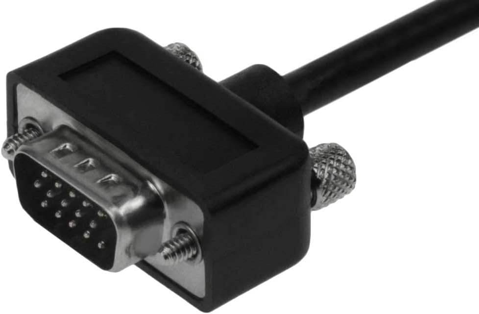 SF Cable, 25ft Ultra Slim SVGA Cable with Ferrites HD15 M/F Triple Shielded
