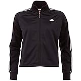 Mit Bündchen Kappa Damen GEILLIS Sweatshirt, 19-4006 Caviar, S