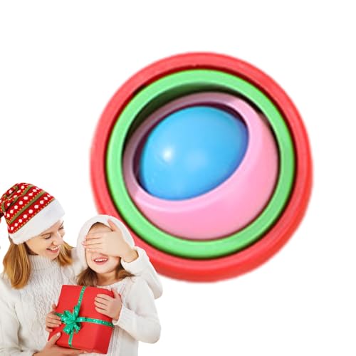 Gyro Fidget,Jouet Gyro Fidget,Gyroscope à Boule, Jouets Fidget du Bout des Doigts | Gyroscope Hand Fidget, Robuste et innovant pour l'école et Les Bureaux