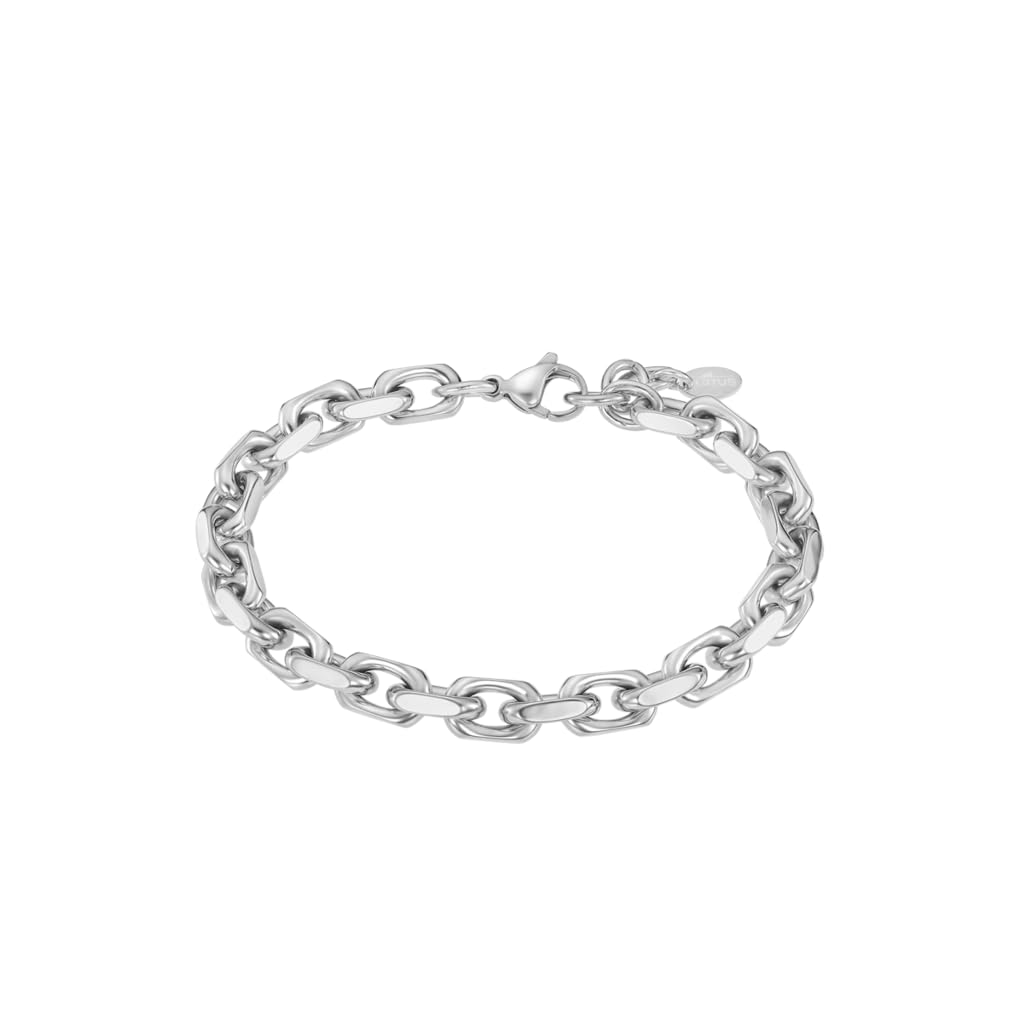 LOTUS Orologio Donna Analogico in Acciaio Inossidabile 316l Argentato | Movimento al Quarzo, Vetro Minerale ad Alta Resistenza, Impermeabile 5 ATM 19012/1 -2GETHER
