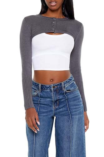 Image of Forever 21 Women's Shrug Cardigan Sweater