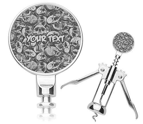 Personalized Skulls Corkscrew