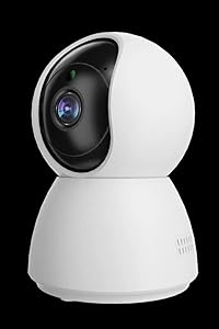 2k 5GHz & 2.4GHz Security Camera Indoor Wireless Compatible with Alexa & Google Home pet Dog Home Baby Camera with Phone app Baby Monitor WiFi Smartphone (AIke) asin的图片
