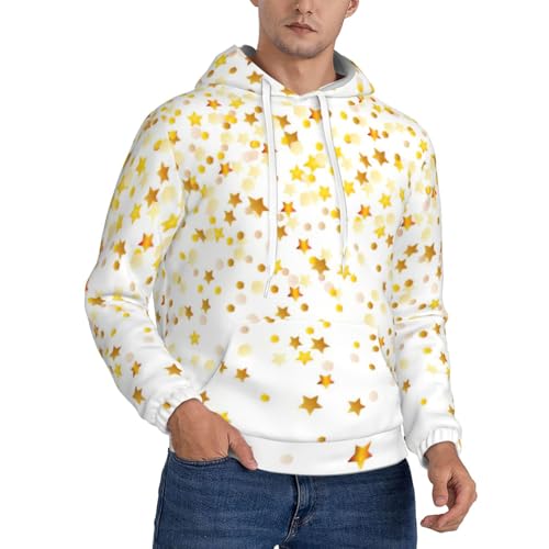 Sweat à capuche épais homme isolation thermique et confort Sparsed Stars