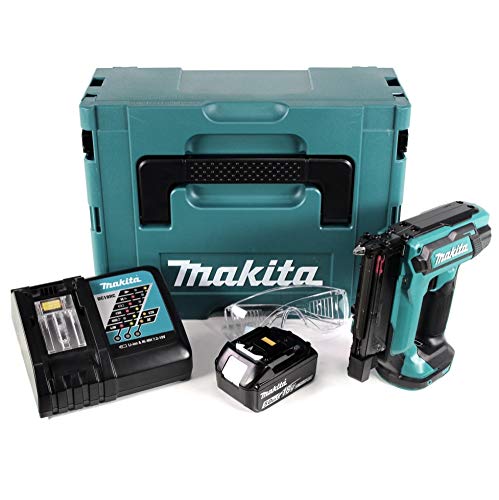 Makita DPT 353 RT1J, cloueuse sans fil, 18 V, coffret Makpac + batterie 5,0 Ah
