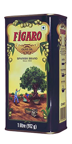 Image of Figaro Extra Virgin Olive Oil, 250ml + Figaro Olive Oil Tin, 1L