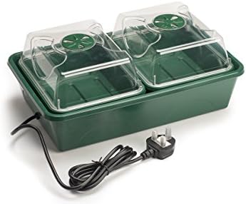 EarlyGrow Vassoio Per Semine Standard, 38x24x6 Cm, Con Fori Di Drenaggio, Resistente, Per Serra E Giardino - Confezione Da 3, Plastica Riciclata