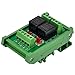 Electronics-Salon DIN Rail Mount 2 SPDT 10Amp Power Relay Interface Module, DC 5V Version.